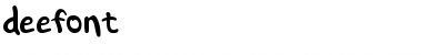 Download deefont Font Download deefont Font