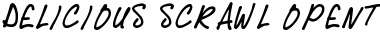 Download Delicious Scrawl Font