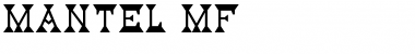 Download Mantel MF Regular Font