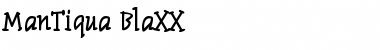 Download ManTiqua-BlaXX Regular Font