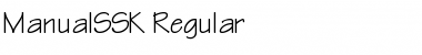 Download ManualSSK Regular Font