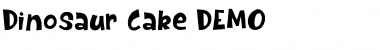 Download Dinosaur Cake DEMO Font Download Dinosaur Cake DEMO Font