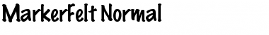 Download MarkerFelt Normal Font