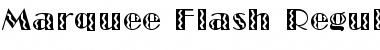 Download Marquee Flash Regular Font
