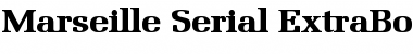 Download Marseille-Serial-ExtraBold Regular Font