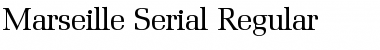 Download Marseille-Serial Regular Font