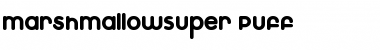 Download MarshmallowSuper Puff Regular Font