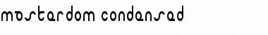 Download Masterdom Condensed Condensed Font