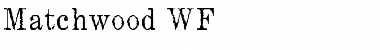 Download Matchwood WF Regular Font