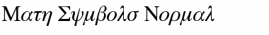 Download Math Symbols Normal Font