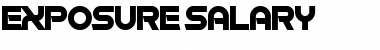 Download Exposure Salary Font