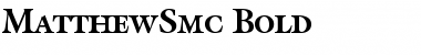 Download MatthewSmc Bold Font