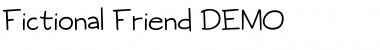 Download Fictional Friend DEMO Regular Font