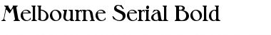 Download Melbourne-Serial Font