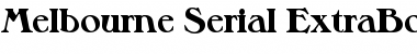 Download Melbourne-Serial-ExtraBold Regular Font