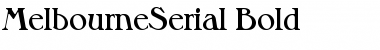 Download MelbourneSerial Bold Font