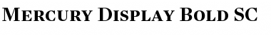 Download Mercury Display Font