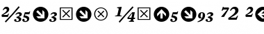 Download Mercury Numeric G2 Bold Italic Font