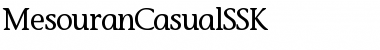 Download MesouranCasualSSK Regular Font