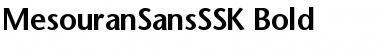 Download MesouranSansSSK Bold Font