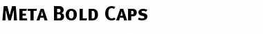 Download Meta Bold Font