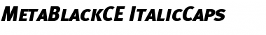 Download MetaBlackCE Medium Font