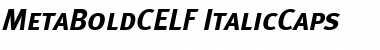 Download MetaBoldCELF Medium Italic Font