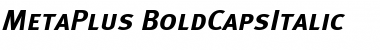 Download MetaPlus Bold Italic Font