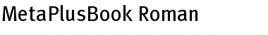 Download MetaPlusBook-Roman Regular Font