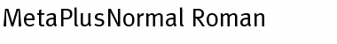 Download MetaPlusNormal-Roman Regular Font