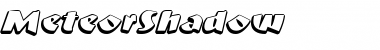 Download MeteorShadow Regular Font