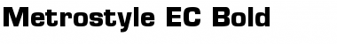 Download Metrostyle EC Bold Font