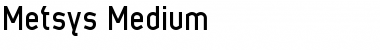 Download Metsys Regular Font