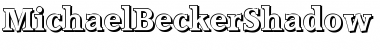 Download MichaelBeckerShadow-ExtraBold Normal Font