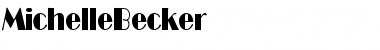 Download MichelleBecker Regular Font