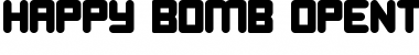 Download Happy Bomb Font