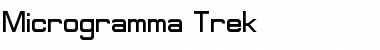 Download Microgramma Trek Regular Font