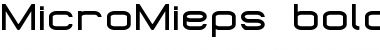 Download MicroMieps bold Font