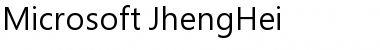Download Microsoft JhengHei Regular Font