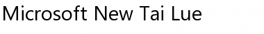 Download Microsoft New Tai Lue Regular Font