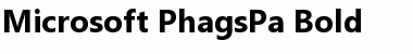 Download Microsoft PhagsPa Bold Font