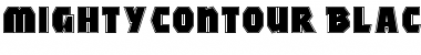Download MightyContour Regular Font