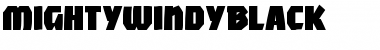 Download MightyWindy Regular Font
