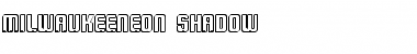 Download MilwaukeeNeon-Shadow Regular Font