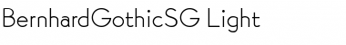 Download BernhardGothicSG Regular Font