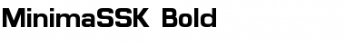 Download MinimaSSK Bold Font