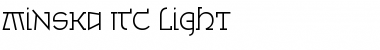 Download Minska ITC Light Font