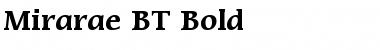 Download Mirarae BT Bold Font