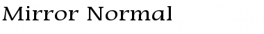 Download Mirror Normal Font