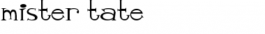 Download mister_tate Regular Font